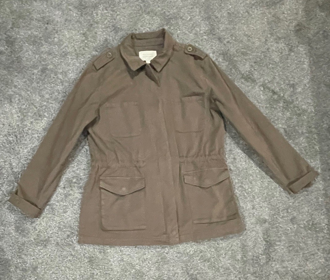 Hinge Womens Utility Jacket  Large Spring  Canvas… - image 3