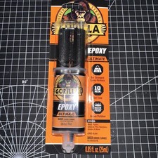 Gorilla Epoxy Ultimate   2-Part Syringe   0.85 fl oz   Waterproof   New