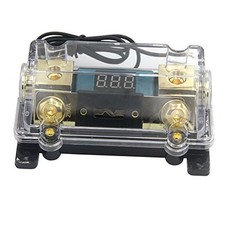 Fuse Holder,Car Stereo Audio Led Display Digital Voltage Inline ANL Fuse 250A