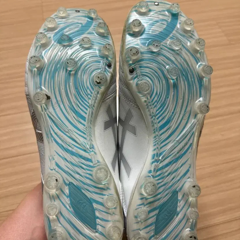 Asics DS Light Pro AG 280 Soccer Cleats White Size 280