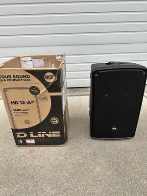 RCF HD 12-A MK4 12'' 2-Way Active Speaker 1400W - Black (13040027)