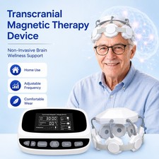 Transcranial Magnetic Brain Wellness Device for Anxiety Depression Migraine