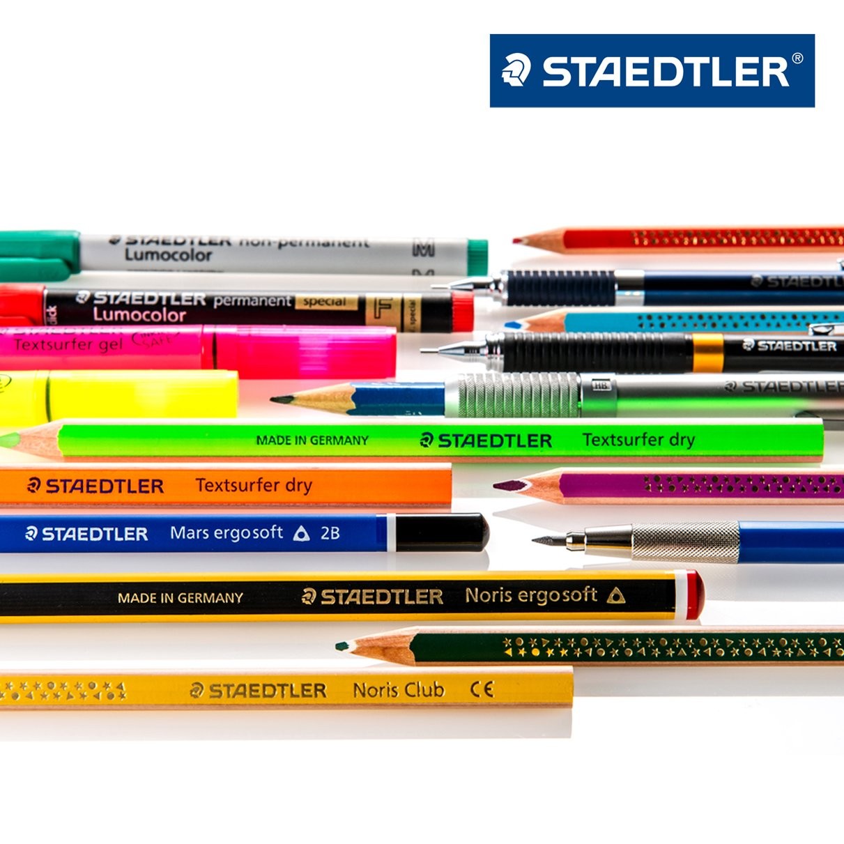Staedtler Textsurfer Gel Highlighter Set 5 Colors Smooth Writing Markers
