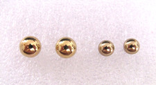 Choice of real & faux pearl stud earrings choice of colours & size pearls UK