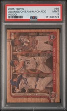 2025 Topps Machado Adames Shohei Ohtani #86 Wood #21/25 PSA 9 Mint