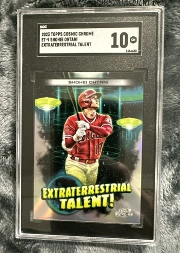 2023 Topps Cosmic Chrome - Extraterrestrial Talent ET-9 Shohei Ohtani SGC 10