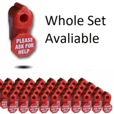 Retail Security Stop Lock Ask For Help Anti Sweep Display Hook Anti-theft