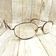 Liz Claiborne Gold Tone Oval Metal Eyeglasses FRAMES ONLY - L212 UT9 53-18-135