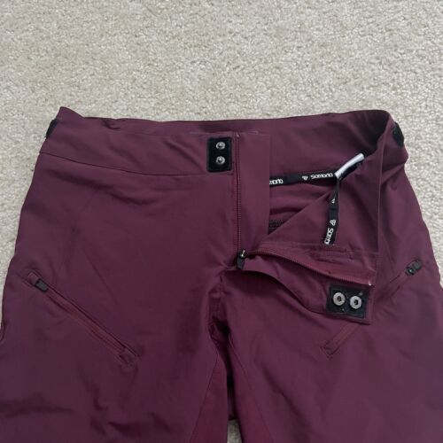 Pantaloncini Sombrio Summit tinta unita fico mountain bike 14” cuciture interne donna media 8-10 - Foto 9 di 21