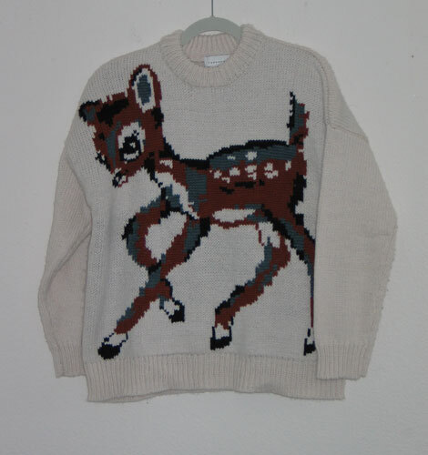 Vintage TopShop Deer / Fawn / Doe 