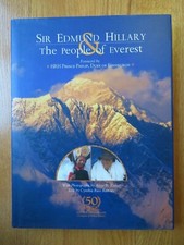 SIR EDMUND HILLARY The People of EVEREST 2002 Book Photographs by ANNE B. KEISER