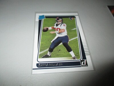 Davis Mills 2021 Donruss Rated Rookie RC #273