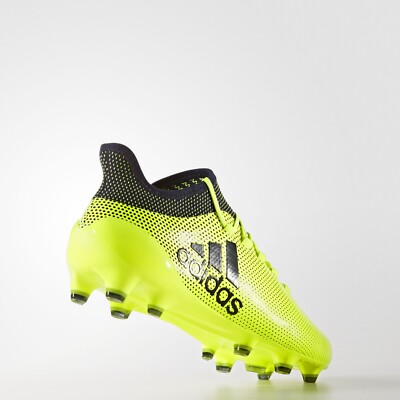 adidas X 17.1 FG Mens Football Boots Yellow SIZE 7 Firm Ground