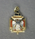 32 Degree Masonic Pendant 14k yellow gold — photo 2