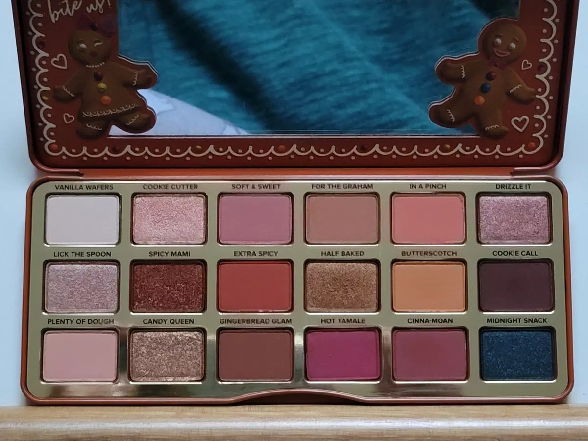 Too Faced GINGERBREAD EXTRA SPICY EyeShadow Palette eBay