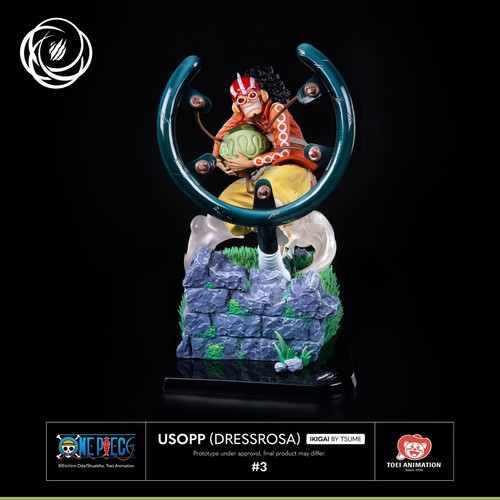 Tsume Art one piece Usopp Dressrosa Ikigai ⅙ Sixième Échelle Statue Figure Neuf - Photo 12 sur 14