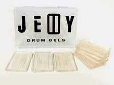 JELLY Drum Gels, Drum Damper Pads 8pc Pack - CLEAR