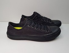 CONVERSE WITH LUNARLON 4.5UK EUR37 WOMENS BLACK CANVAS TRAINERS SHOES PLIMSOLLS