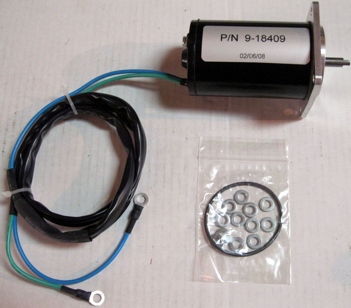 Mallory Power Trim Motor 9-18409 Replaces Yamaha 62Y-43880-00-00