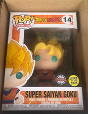 Figura Vinilo Funko Pop #14 SUPER SAIYAN GOKU (Brillo) Edición Especial