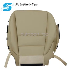 Fits 2007-2012 Acura MDX Driver Side Bottom Replacement Leather Seat Cover Tan
