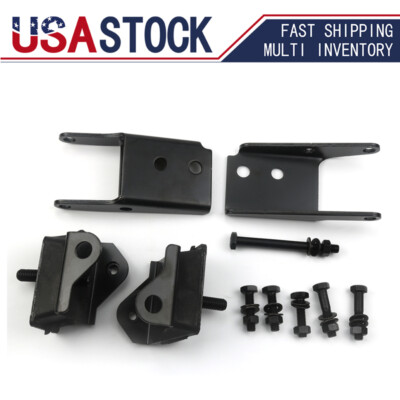 New Set Big Block 66-72 B-Body 70-74 E-Body Motor Mounts 383 440 for Mopar Dodge
