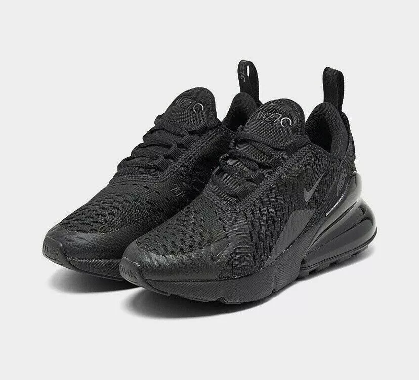 Nike 270 kids all black cheap