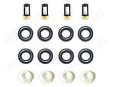 Fuel Injector Service Repair Kit O-Rings Filters Seals Retainers Pintle Caps