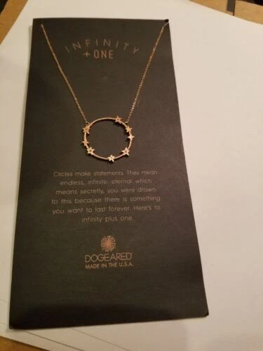 Dogeared Rose Gold Plated Fashion Necklaces & Pendants