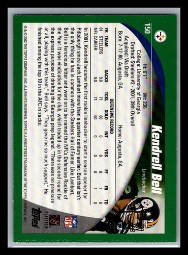 2002 Topps Football # 1 - 200 - Pick Your Card! - Picture 300 of 400