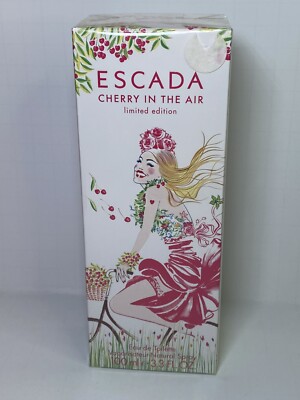Escada Cherry In The Air Eau De Toilette Spray 3.3oz New Sealed Box