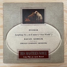 KUBELIK - Dvorak. Symphony No. 5 In E Minor, Op. 95. UK HMV ALP 1018