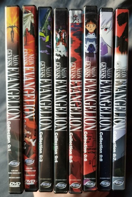 Neon Genesis Evangelion - The Perfect Collection Box Set (DVD, 2002, 8-Disc Set) for sale online