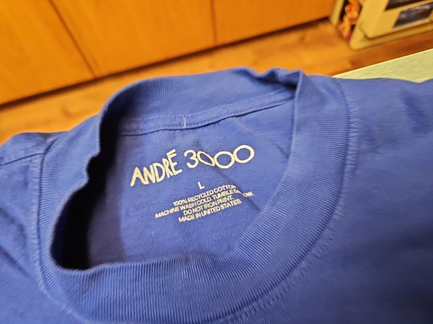 Andre 3000 New Blue Sun Concert Tour T Shirt Long Sleeve (L) image 4