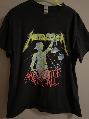 Metallica Justice for all Europe shirt