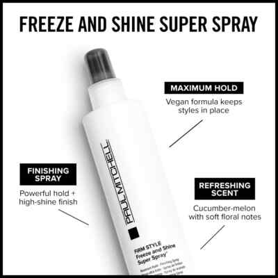 Paul Mitchell Firm Style Freeze And Shine Super Spray 8.5 Fl Oz / New