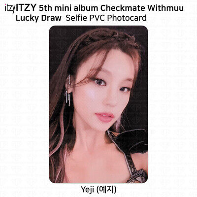 ITZY 5th Mini Album Checkmate Official Photocard Withmuu Lucky Draw Polaroid