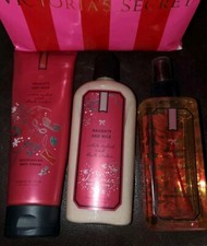 victorias secret body mist 8.4 oz 3 Pieces SET NAUGHTY AND NICE Rare 