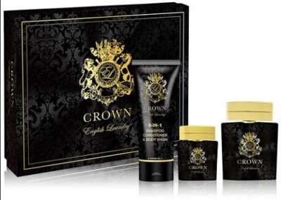 English Laundry Crown 3 piece fragrance Gift Set FOR MEN( LIMITED EDITION) New