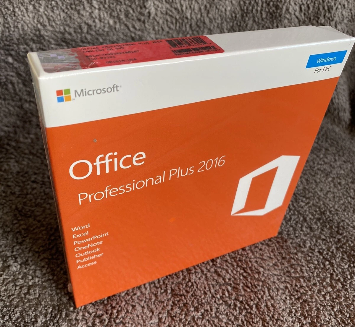 Microsoft Office Professional Plus 2016 Full Set Genuine DVD Product Key Sealed