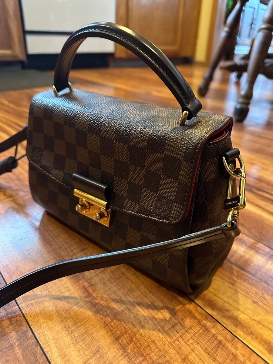 Louis Vuitton Croisette Damier Ebene Crossbody Bag