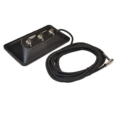 HQRP 3-Button Guitar Amp Momentary Footswitch for DigiTech FS3X