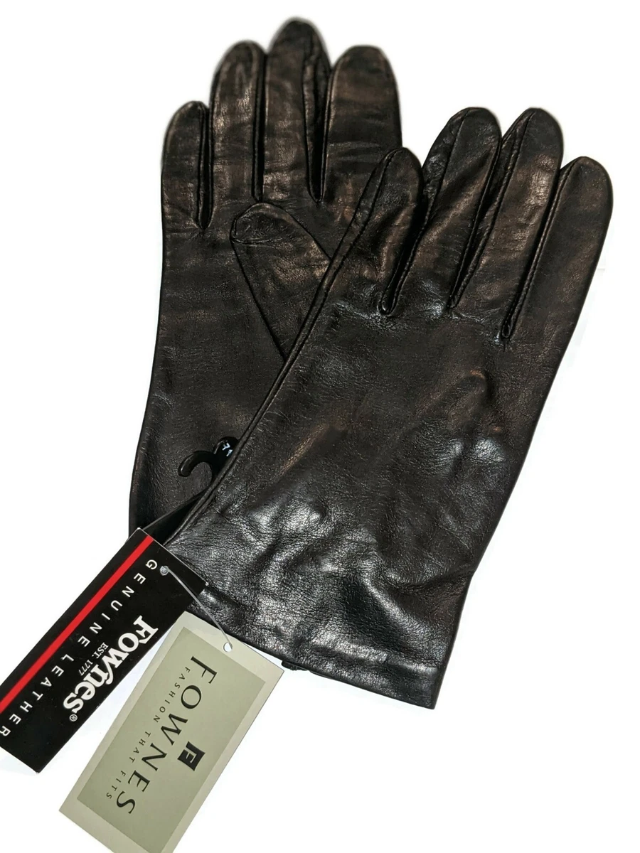 Silk lined leather gloves outlet