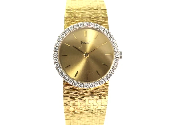 Piaget ladies gold clearance watch with diamonds
