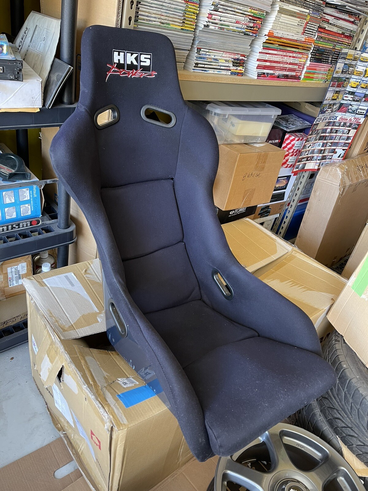 Rare JDM HKS power Bride Racing Bucket Seat s13 r32 fd3s rx7 turbo supra z32 eBay