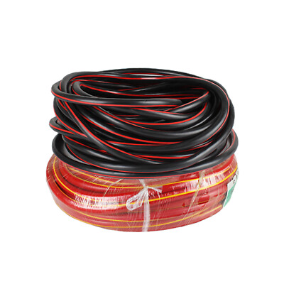 0 2 4 6 GA GAUGE Car Audio Power Ground Wire Copper Clad Amp Cable Black Red Lot