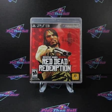 Red Dead Redemption PS3 PlayStation 3 - 1 Year Warranty Game & Case