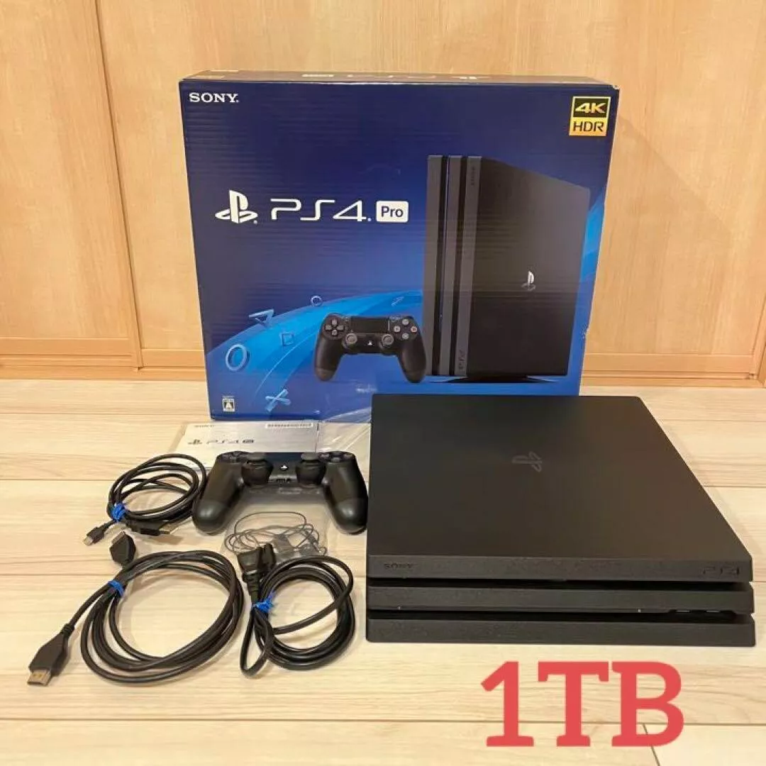  PlayStation 4 Pro 1TB Console : Video Games