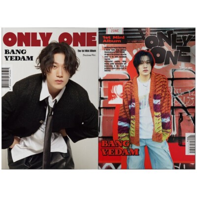 BANG YEDAM [ONLY ONE] 1st Mini Album 2 Ver SET/2 CD+2 Photo Book+4 Card+2 Poster