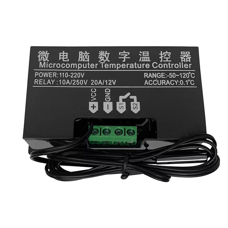 KIMISS Mh1210A Digitaler LED-Temperaturregler Mit